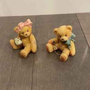 Cherished Teddies 2 Bear Set Figurine